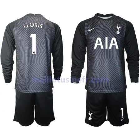 Maillot de Foot Tottenham Hotspur Hugo Lloris 1 Gardien 2020-21 Manches Longues V004 - Enfant